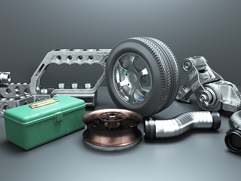 Medical precision parts finished result
