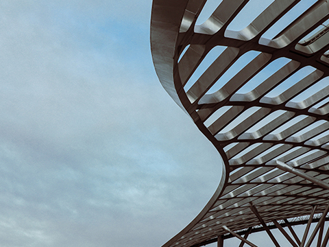 Building metal staircase main project