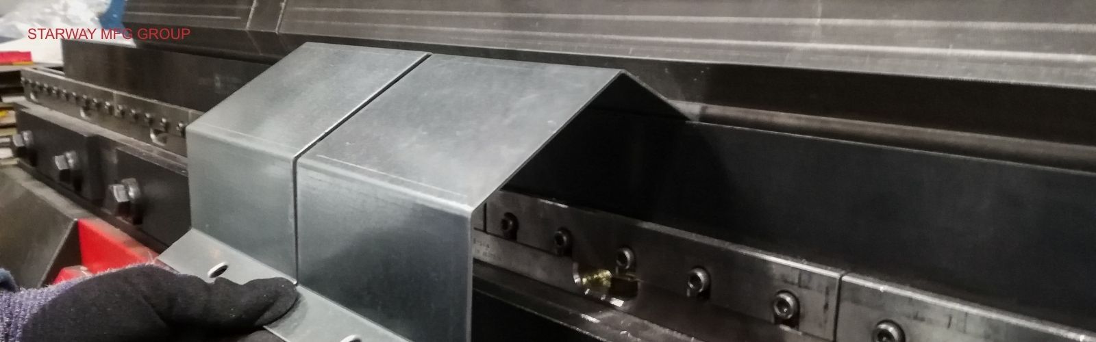 STARWAY custom sheet metal fabrication tray and enclosure parts