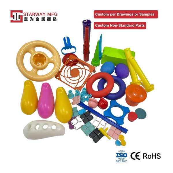 Custom injection molded consumer and sporting goods parts produced by STARWAY MFG GROUP