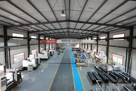 Production workshop at Jingdezhen STARWAY with CNC machining and sheet metal equipment